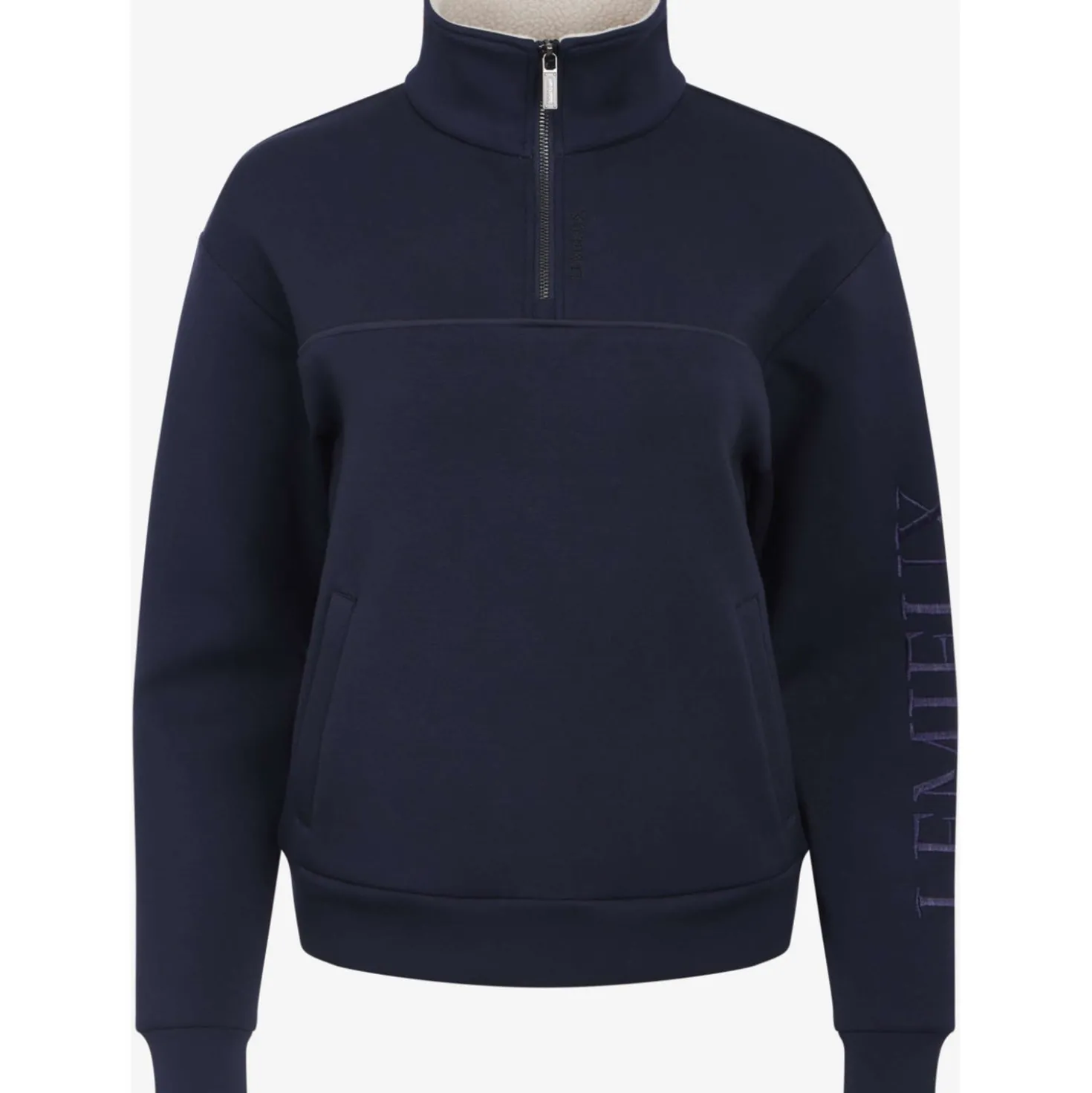 LeMieux Trui Scarlet Quarter Zip Navy
