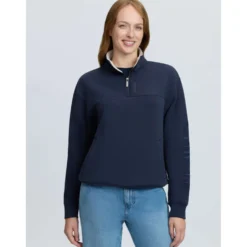 LeMieux Trui Scarlet Quarter Zip Navy
