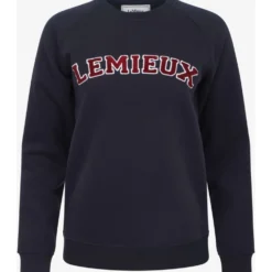 LeMieux Trui Vida Varsity Crew Neck Navy