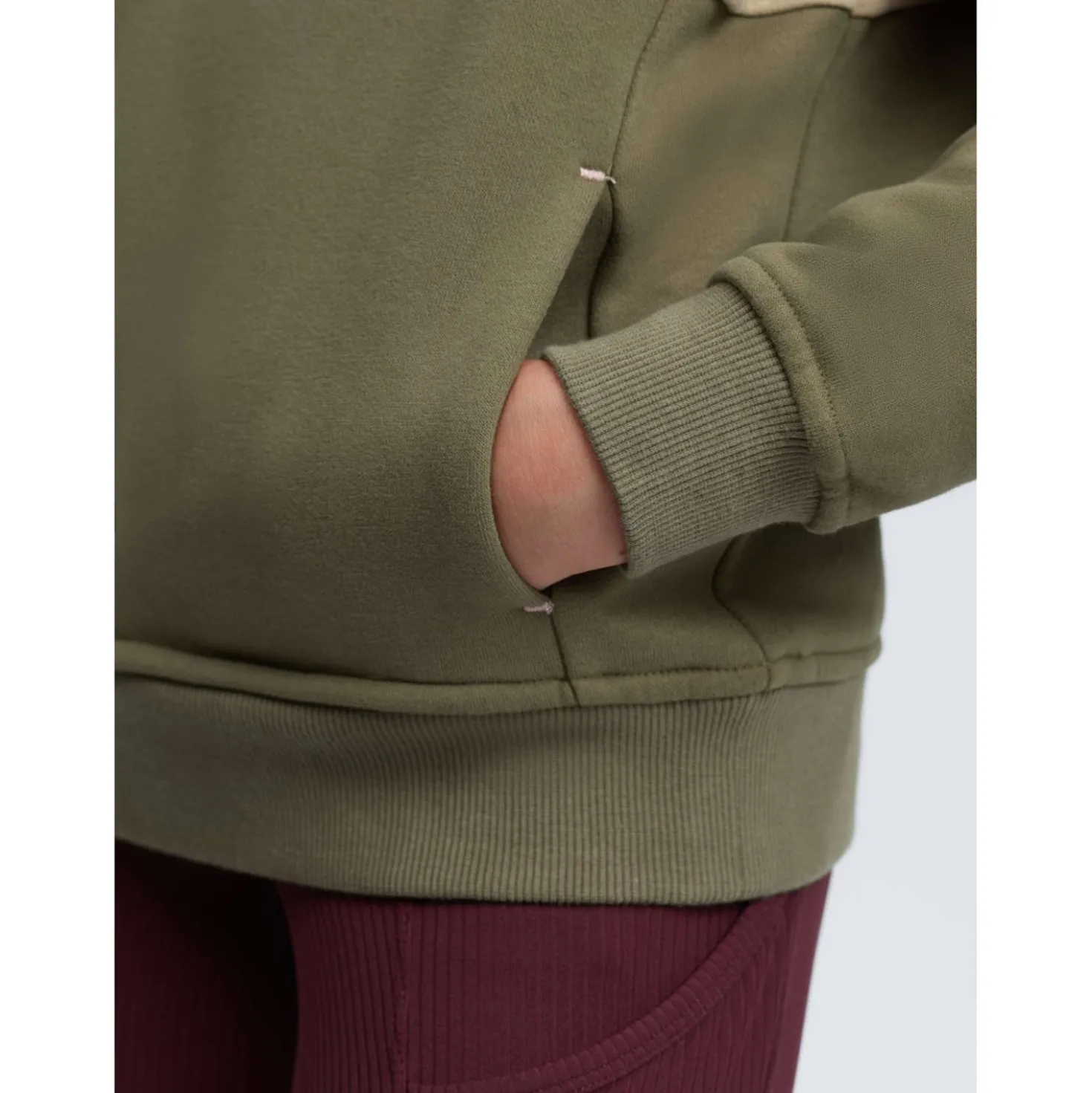 LeMieux Trui Viola Quarter Zip Kids Willow Green