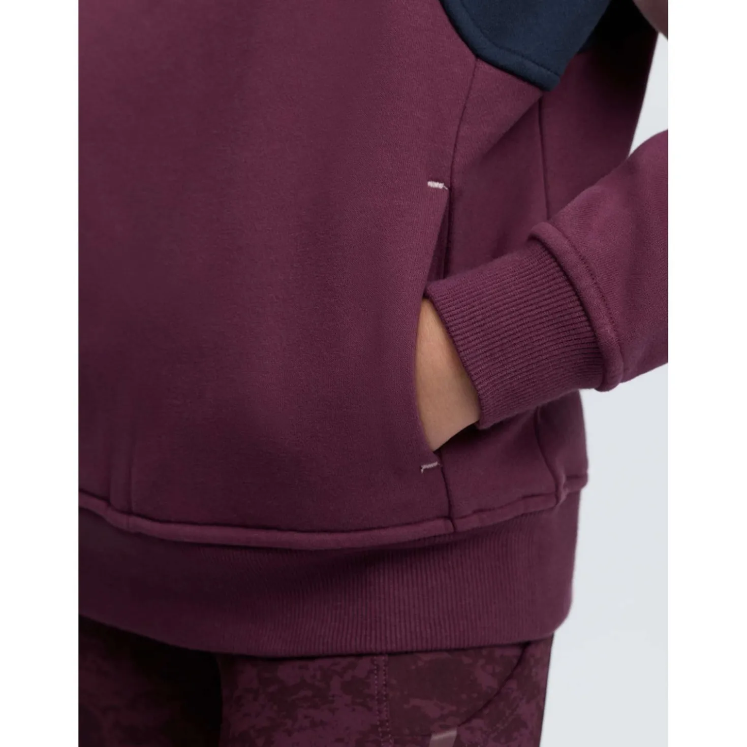 LeMieux Trui Viola Quarter Zip Kids Bramble