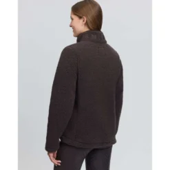LeMieux Vest Heritage Borg Zip Through Cocoa