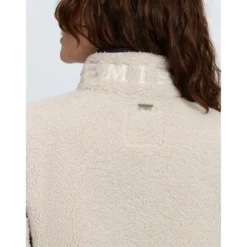 LeMieux Vest Heritage Borg Zip Through Stone