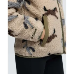 LeMieux Vest Theo Pony Fleece Kids Willow Green