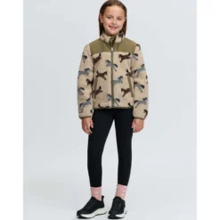 LeMieux Vest Theo Pony Fleece Kids Willow Green