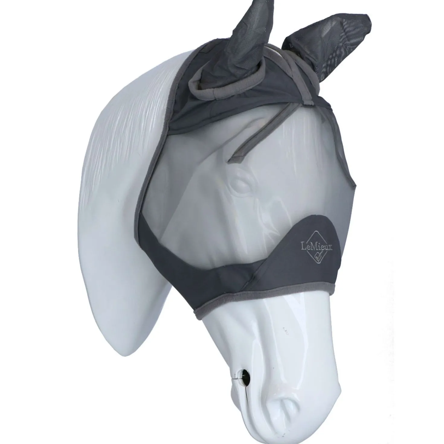 LeMieux Vliegenmasker ArmourShield Pro Half Grijs