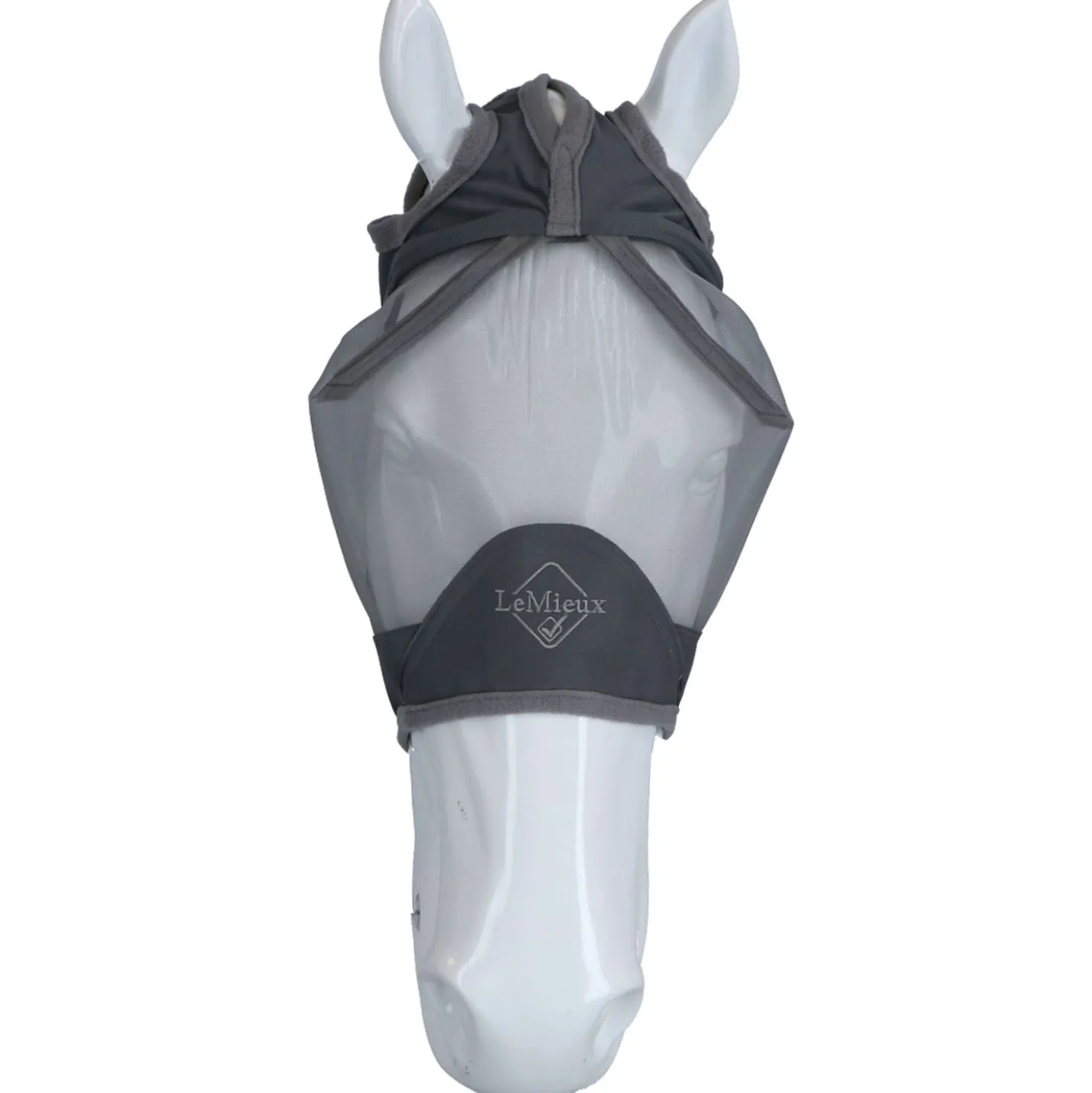 LeMieux Vliegenmasker ArmourShield Pro Standard Grijs