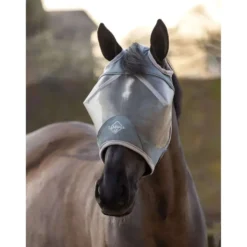 LeMieux Vliegenmasker ArmourShield Pro Standard Grijs