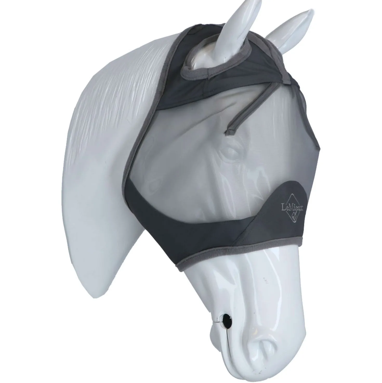LeMieux Vliegenmasker ArmourShield Pro Standard Grijs