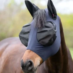 LeMieux Vliegenmasker Bug Relief Navy