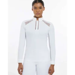LeMieux Wedstrijdshirt Camille Lange Mouwen Wit