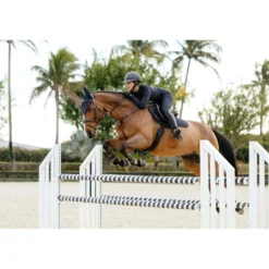 LeMieux Zadeldekje Brilliance Close Contact Square Springen Navy