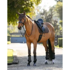 LeMieux Zadeldekje Brilliance Dressuur Espresso