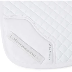 LeMieux Zadeldekje Cotton Half Square Close Contact Wit