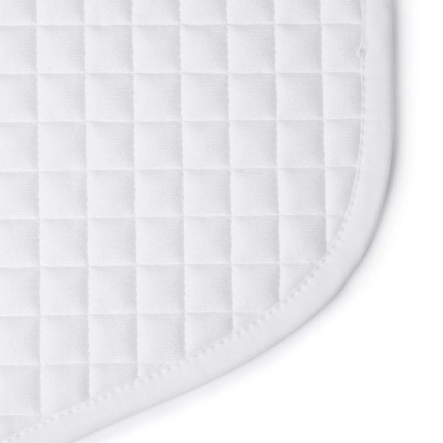 LeMieux Zadeldekje Cotton Half Square Close Contact Wit