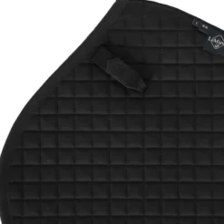 LeMieux Zadeldekje Cotton Square Close Contact Zwart