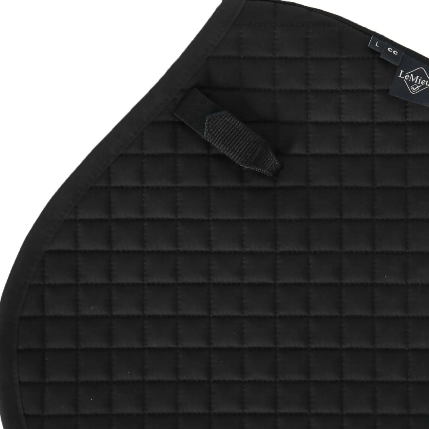 LeMieux Zadeldekje Cotton Square Close Contact Zwart