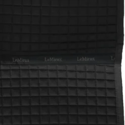 LeMieux Zadeldekje Cotton Square Close Contact Zwart