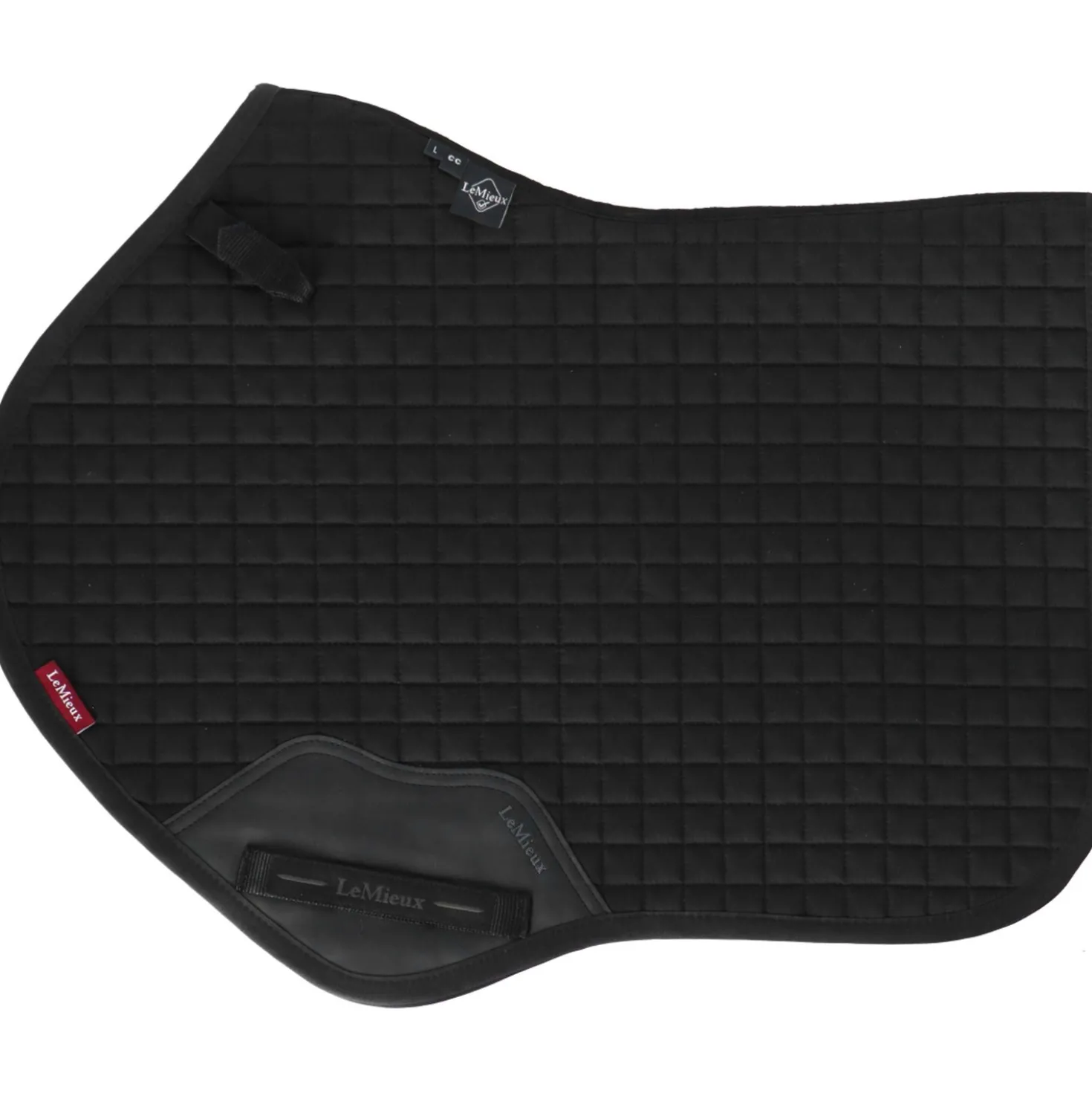 LeMieux Zadeldekje Cotton Square Close Contact Zwart