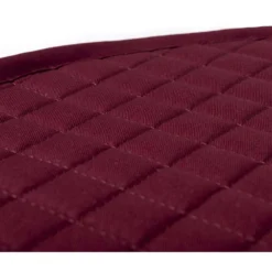 LeMieux Zadeldekje Cotton Square Close Contact Burgundy