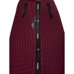 LeMieux Zadeldekje Cotton Square Close Contact Burgundy