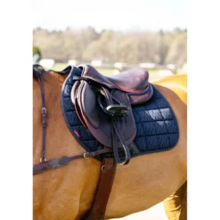 LeMieux Zadeldekje 3D Mesh Self-Cool Square Springen Navy