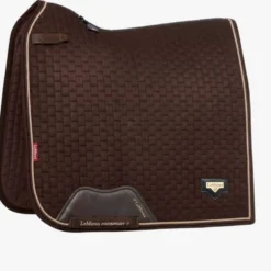 LeMieux Zadeldekje Dressuur Puissance Suede Bruin