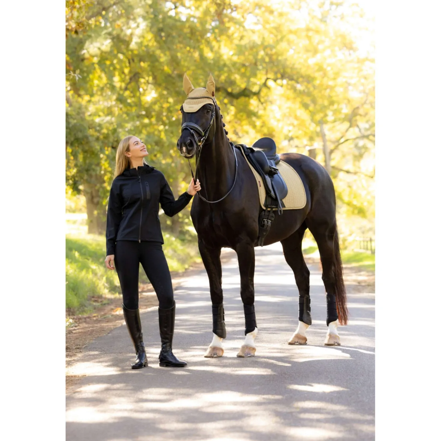 LeMieux Zadeldekje Essence Dressuur Pear