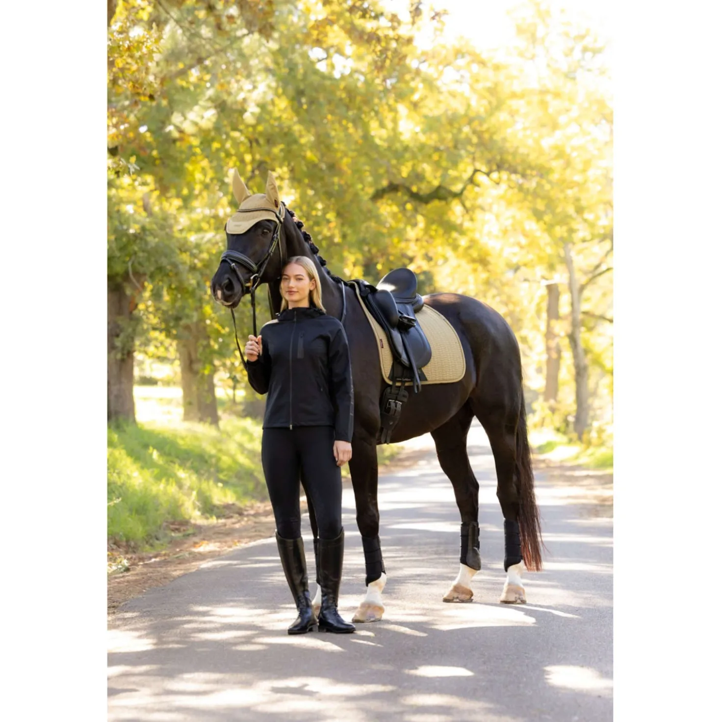 LeMieux Zadeldekje Essence Dressuur Pear
