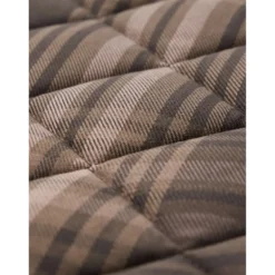 LeMieux Zadeldekje Heritage Check Square Dressuur Cocoa