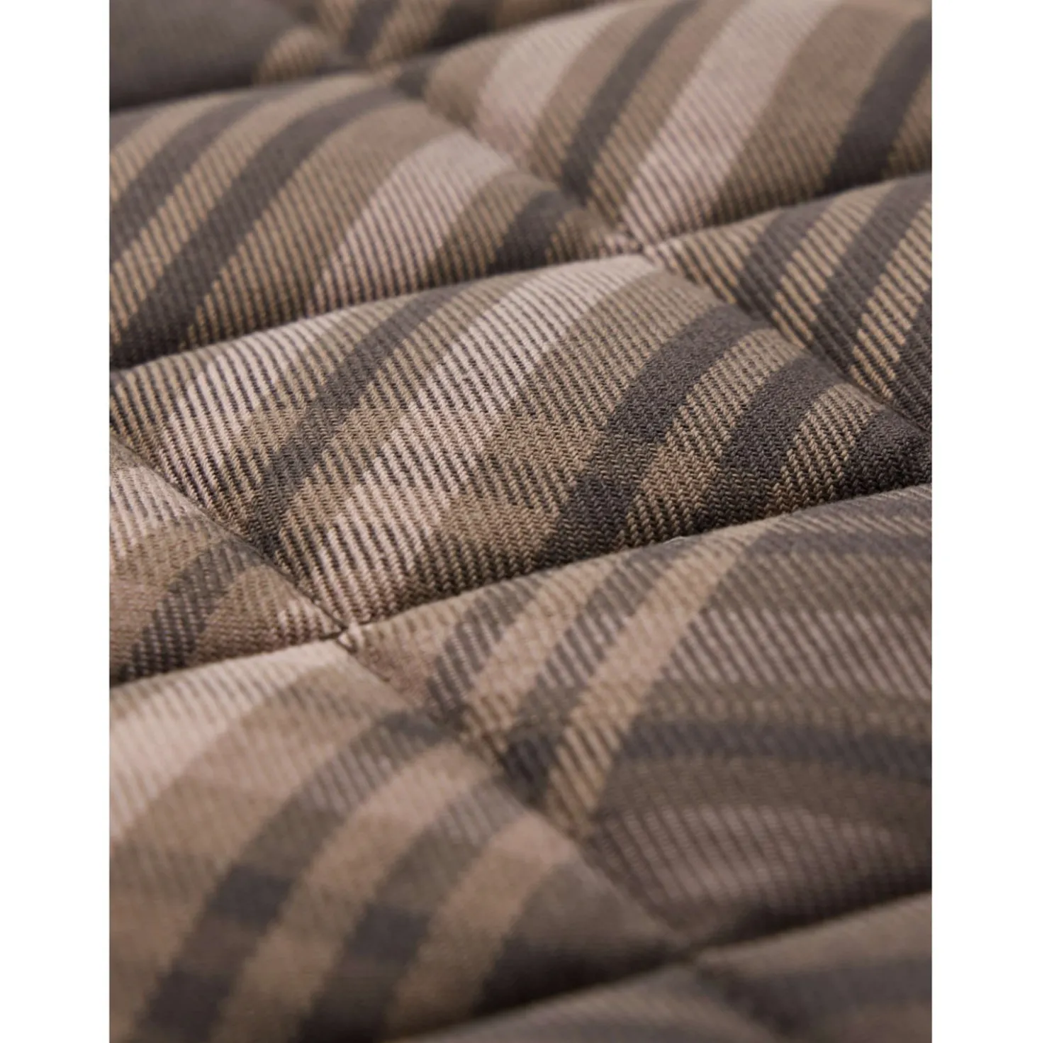 LeMieux Zadeldekje Heritage Check Square Dressuur Cocoa