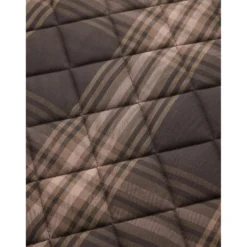 LeMieux Zadeldekje Heritage Check Square Dressuur Cocoa