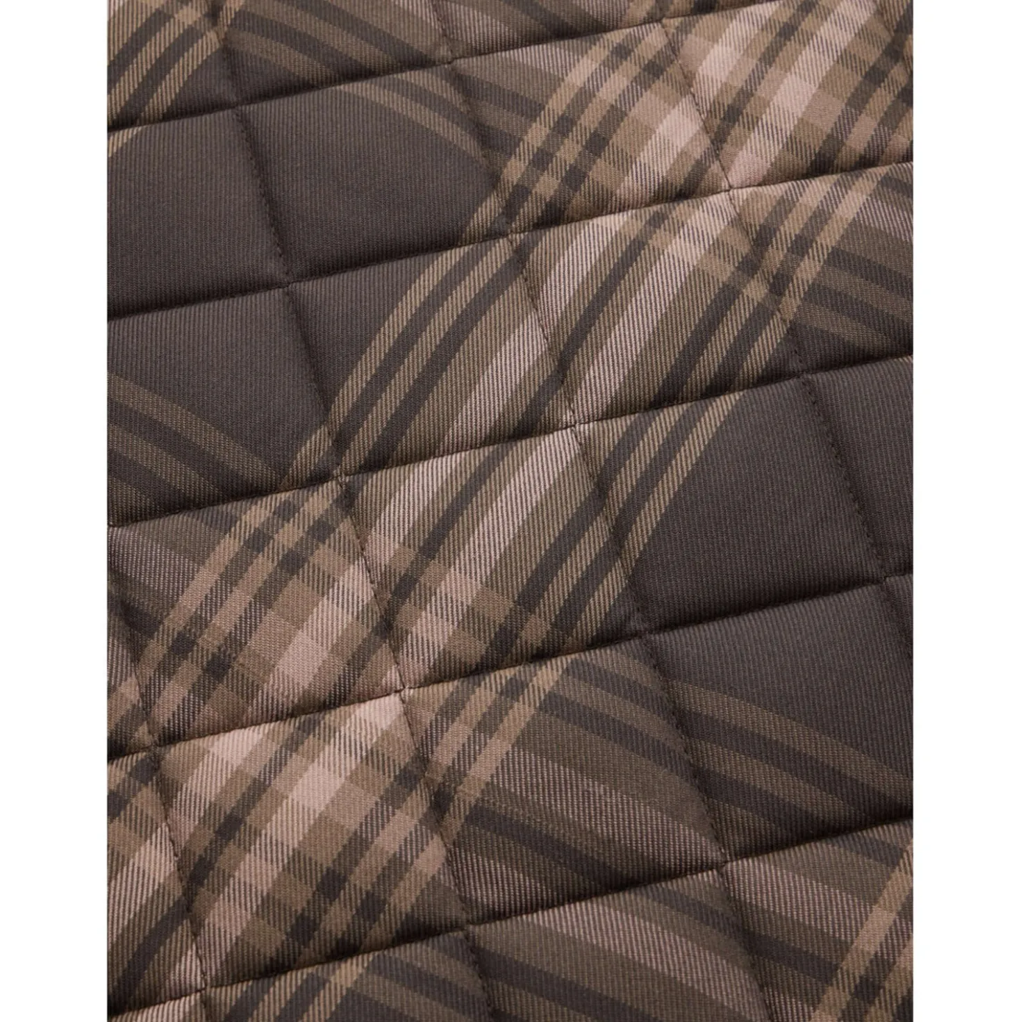 LeMieux Zadeldekje Heritage Check Square Dressuur Cocoa