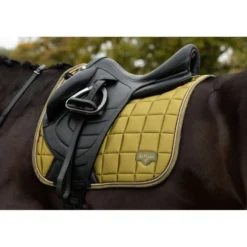 LeMieux Zadeldekje Loire Classic Square Dressuur Gooseberry