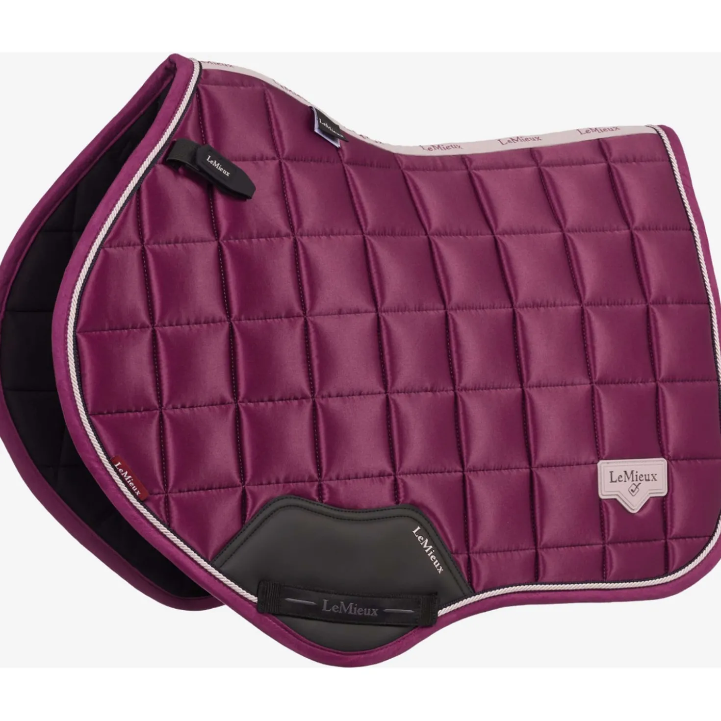 LeMieux Zadeldekje Loire Classic Close Contact Square Springen Blackberry