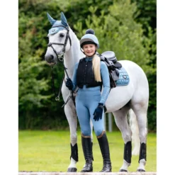 LeMieux Zadeldekje Loire Classic Square Close Contact Ice Blue