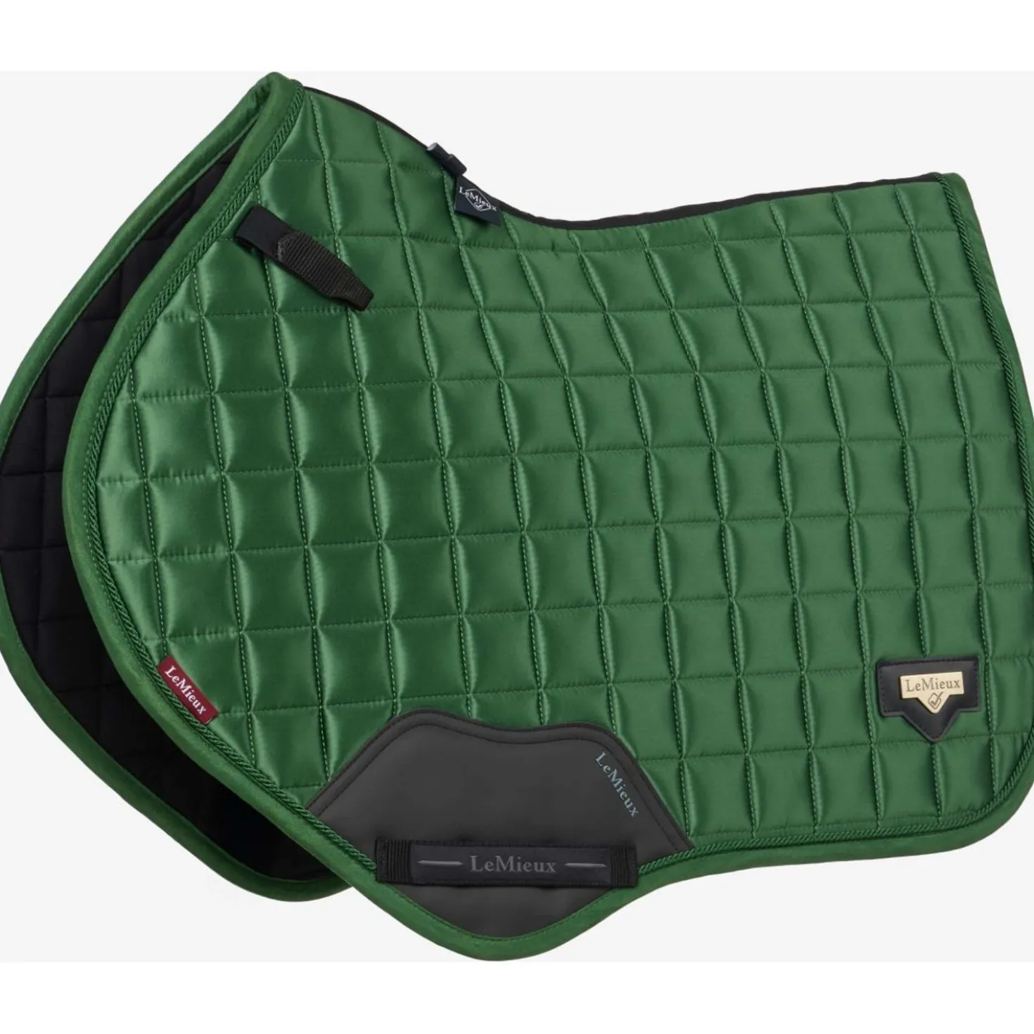 LeMieux Zadeldekje Loire Classic Square Close Contact Hunter Green
