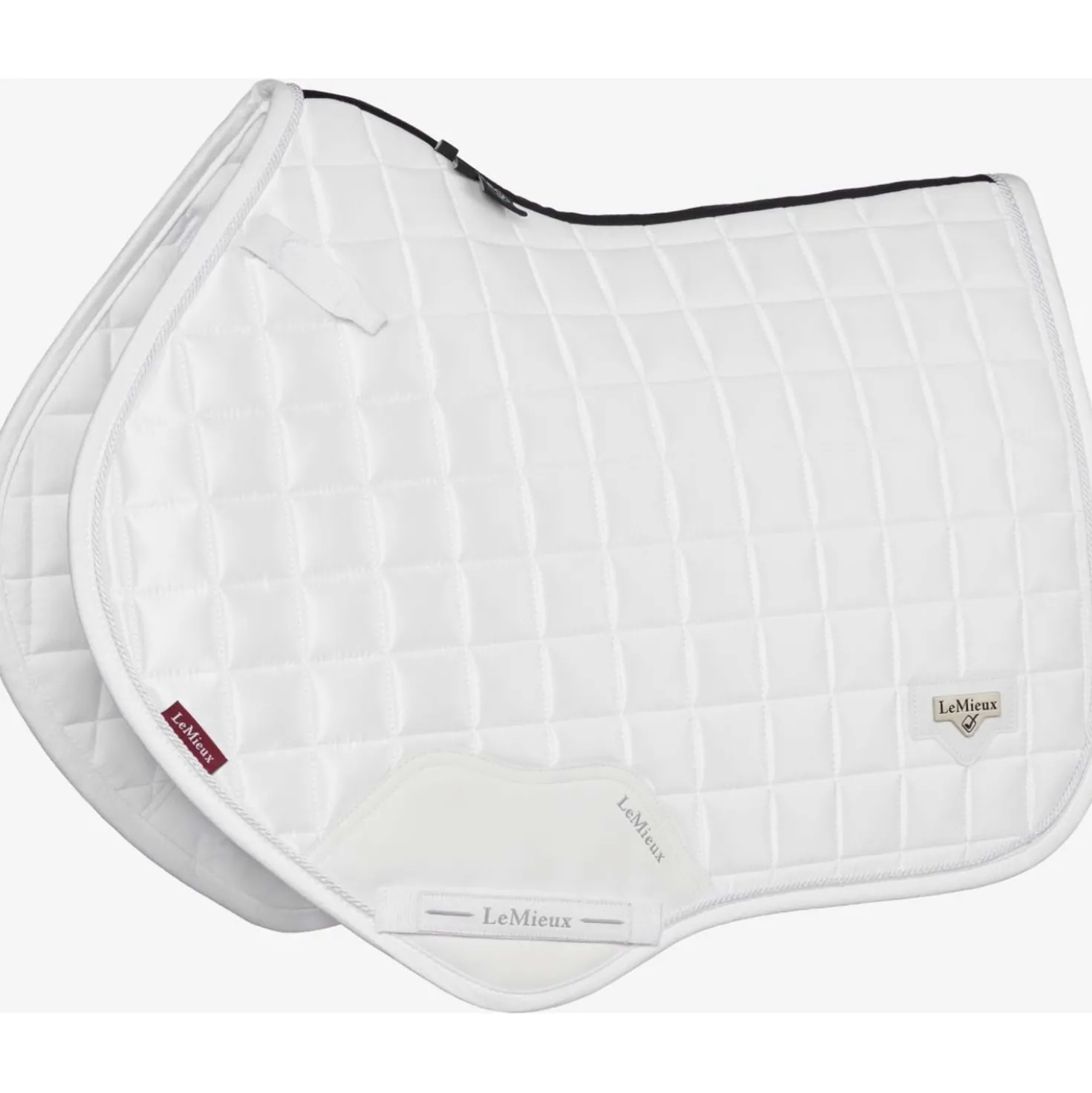 LeMieux Zadeldekje Loire Classic Square Close Contact Wit