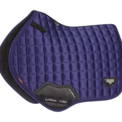 LeMieux Zadeldekje Loire Classic Satin Square CC Ink Blue