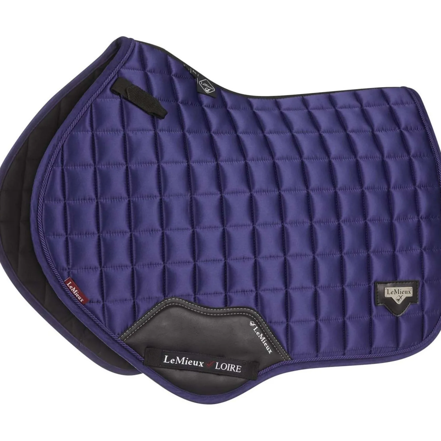 LeMieux Zadeldekje Loire Classic Satin Square CC Ink Blue