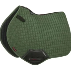 LeMieux Zadeldekje Luxury Square CC Hunter Groen