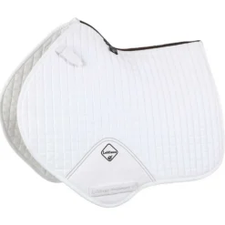 LeMieux Zadeldekje Luxury Square CC Wit
