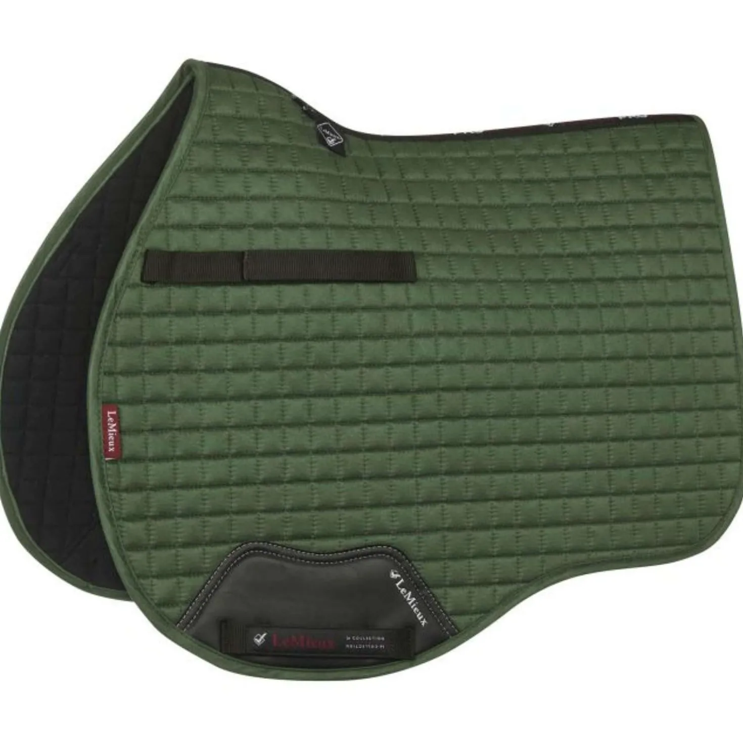 LeMieux Zadeldekje Luxury Square Veelzijdigheid Hunter Groen