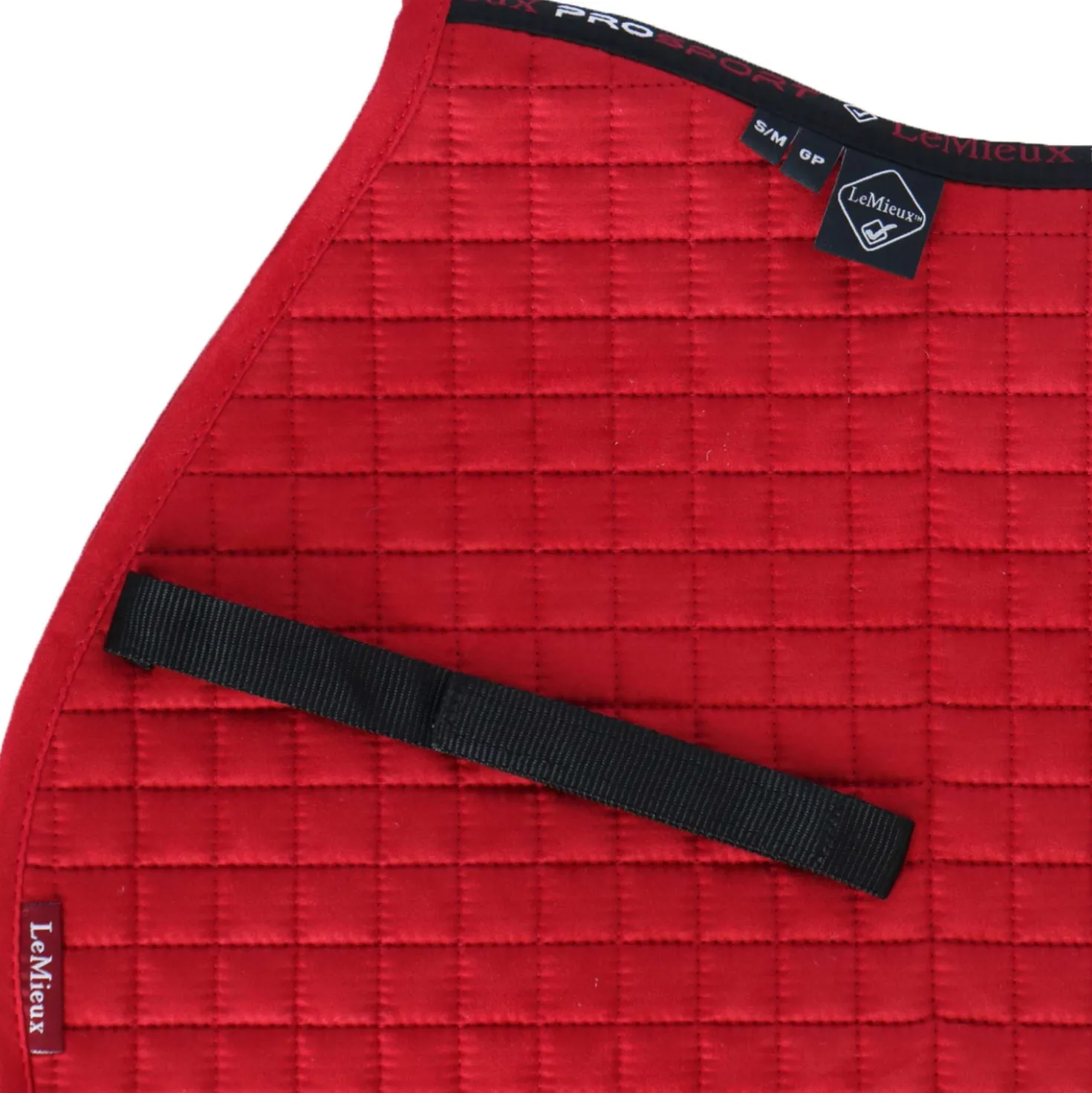 LeMieux Zadeldekje Luxury Square Veelzijdigheid Chilli Red