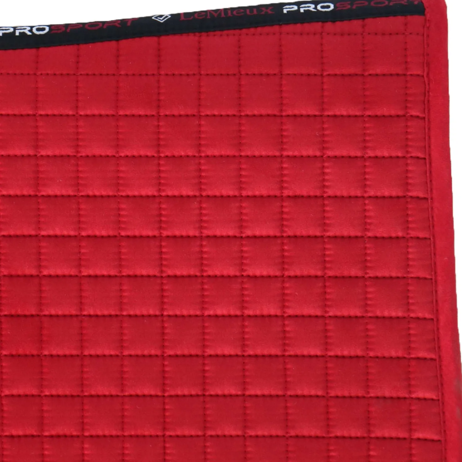 LeMieux Zadeldekje Luxury Square Veelzijdigheid Chilli Red