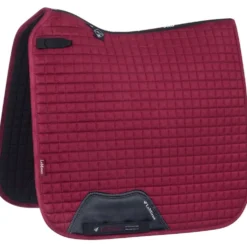 LeMieux Zadeldekje Luxury Square Dressuur Mulberry
