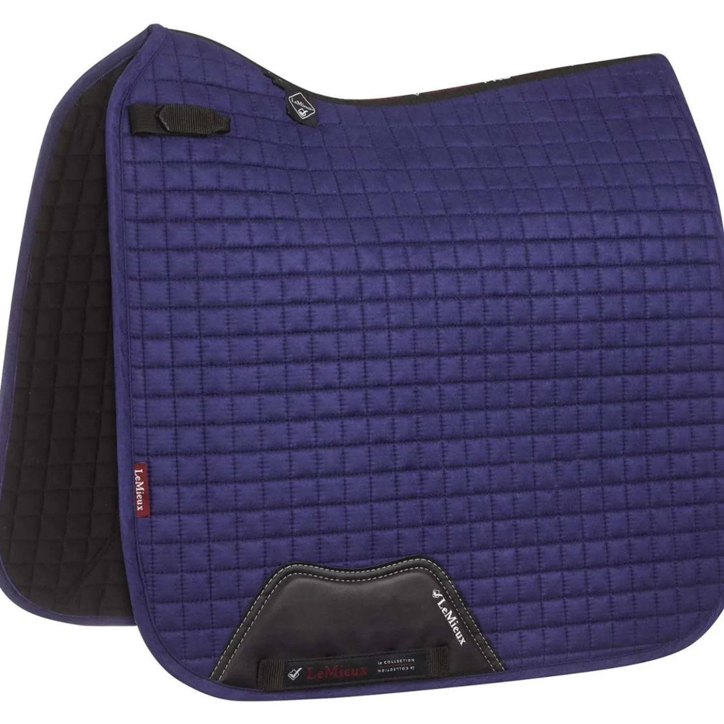 LeMieux Zadeldekje Luxury Square Dressuur Ink Blue