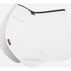 LeMieux Zadeldekje Mini Suede Square Close Contact Wit