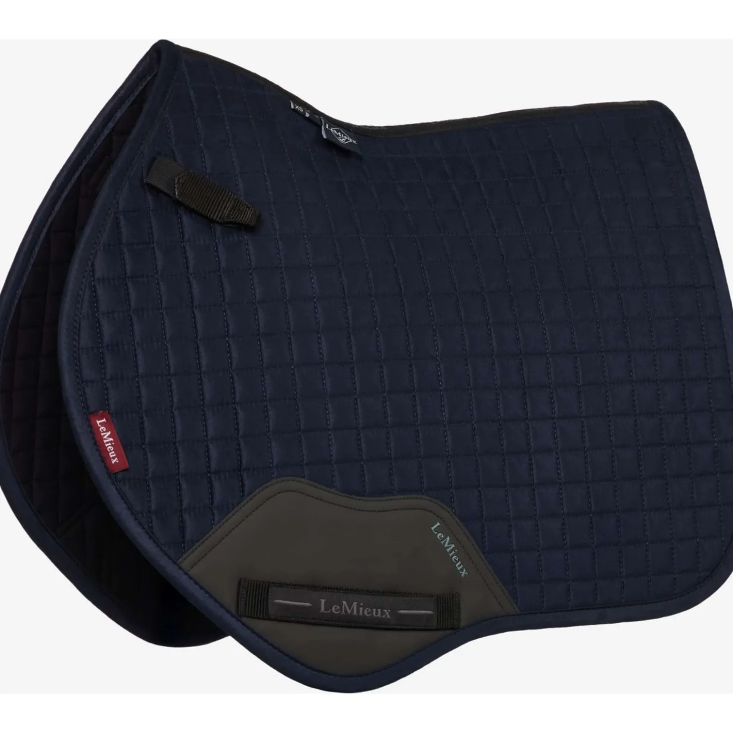 LeMieux Zadeldekje Mini Suede Square Close Contact Navy
