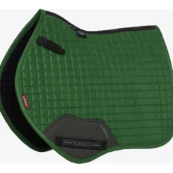 LeMieux Zadeldekje Mini Suede Square Close Contact Hunter Green